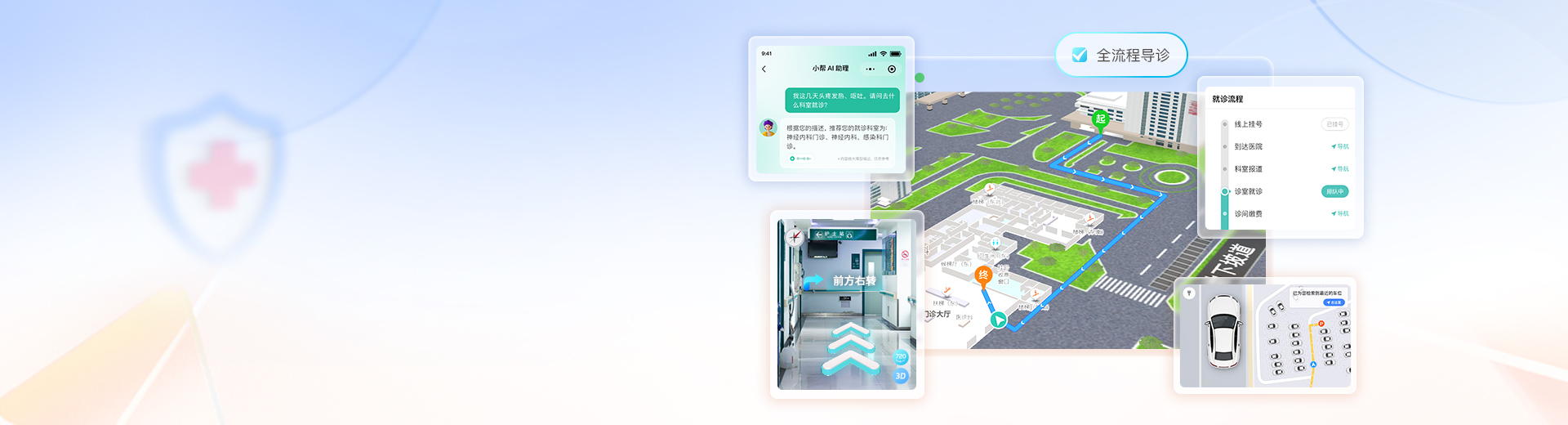 智慧医院导航导诊系统